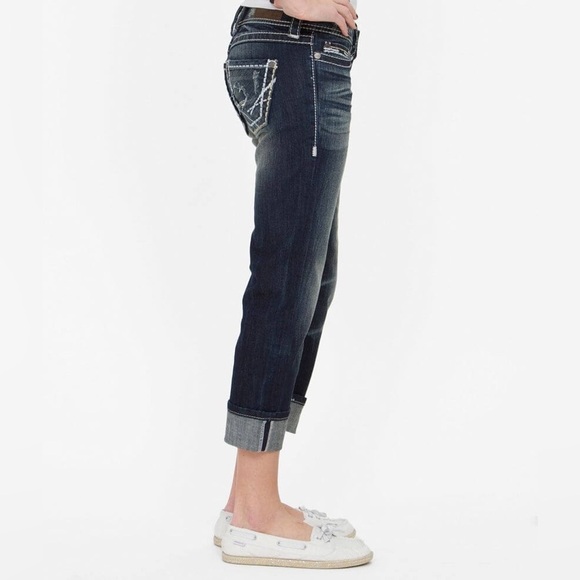 BKE Sabrina Stretch Cropped Jean - Picture 3 of 12